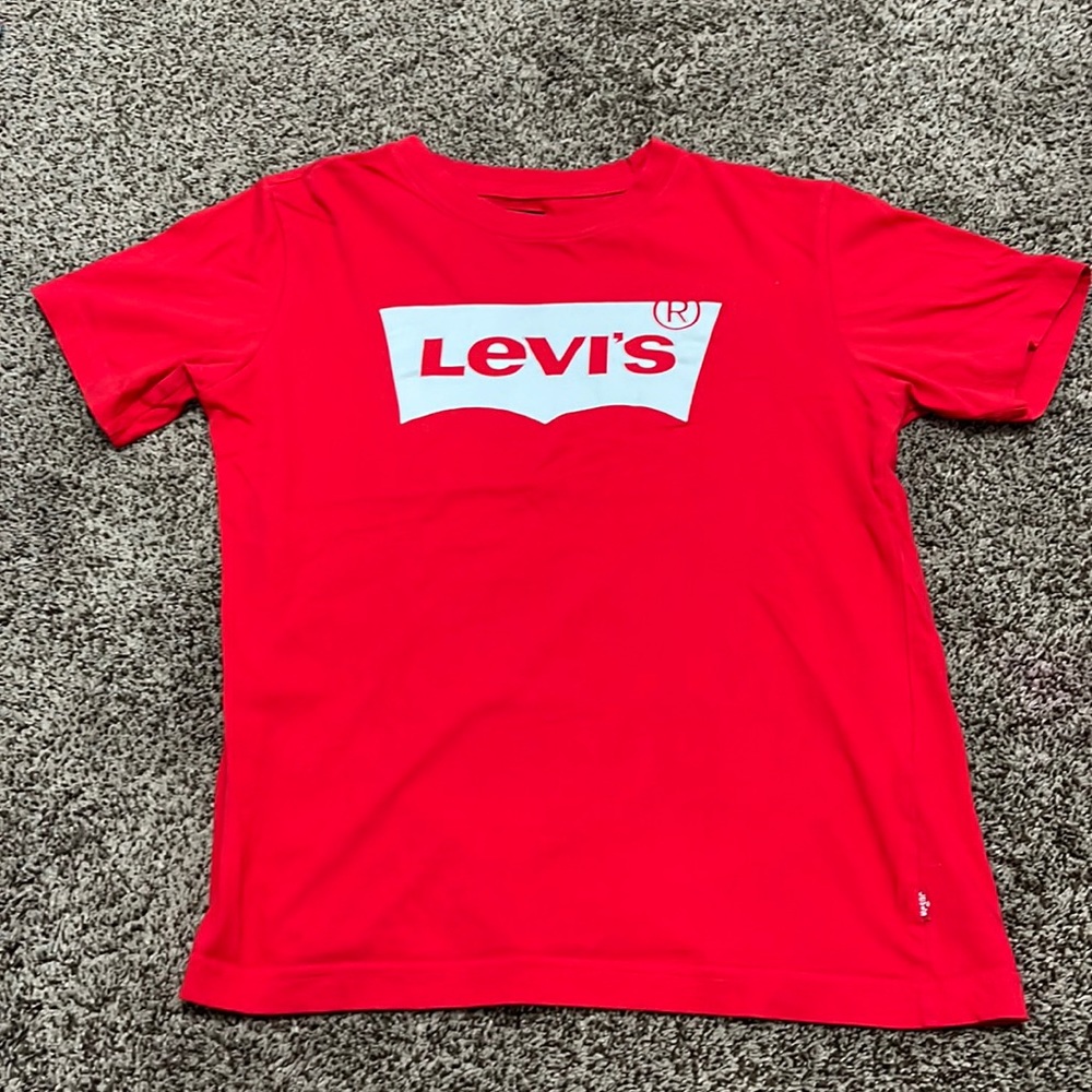 Kids medium red Levi’s shirt